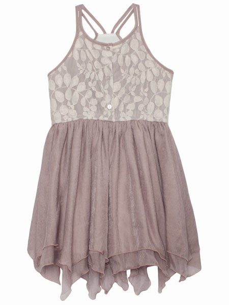 Isobella & Chloe Lace Chiffon Dress Girls 6-14