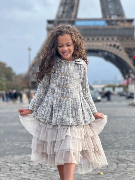 Poppet & Fox Paris Tulle Midi Dress Girls 6-14