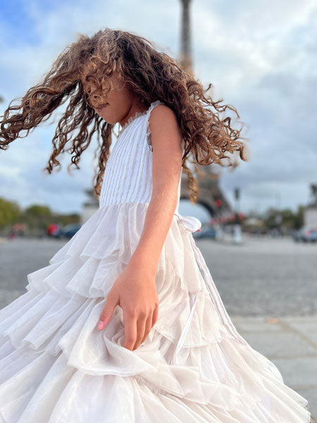 Poppet & Fox Paris Tulle Midi Dress Girls 6-14
