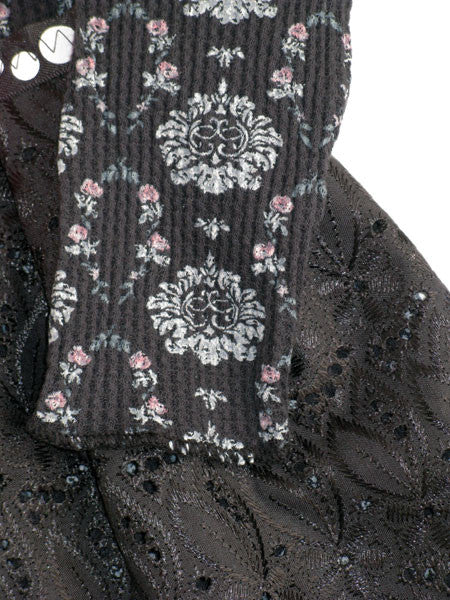 Toni Tierney Black Print Infant Girls Dress