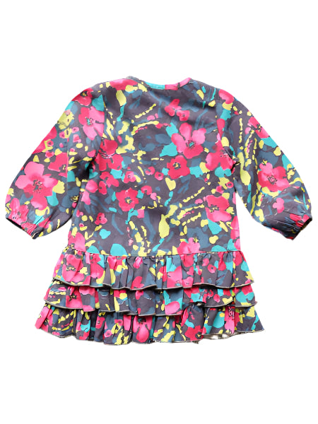 3 Pommes Floral Print Dress Baby & Toddler Girls
