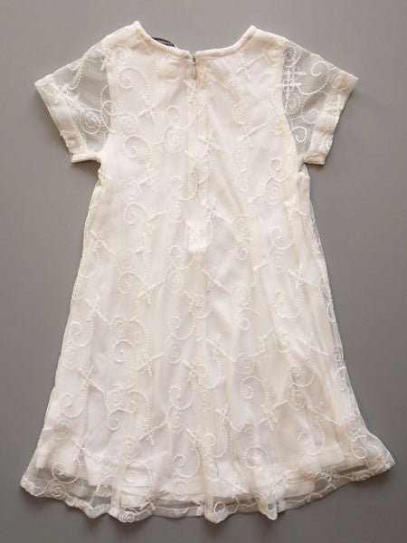 3 Pommes Beautiful Girl Ivory Dress Sizes 4-8