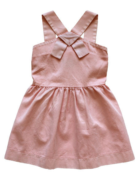 Anthem of the Ants Pink Lemonade Vintage Bow Dress Size 5