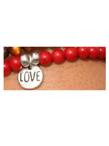 Baka Designs Inspiration Collection Natural Stone Girls Bracelets (Sold Individually)