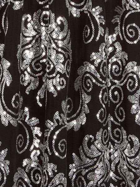 Biscotti Black and Sequin Starry Night Dress Sizes 4-14