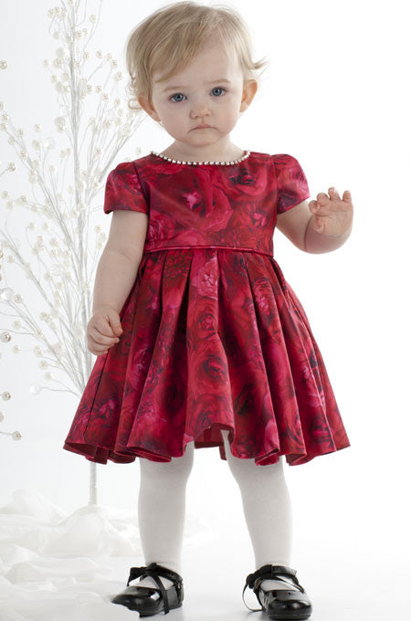 Biscotti Rose Rasphody Dress Baby Size 12M