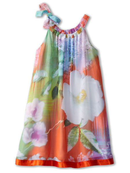 BLUSH by Us Angels Floral Chiffon Halter Dress Size 14