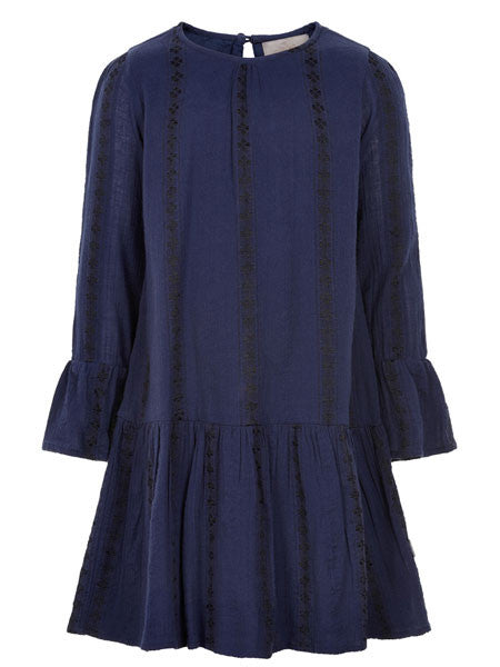 Navy blue drop waist outlet dress