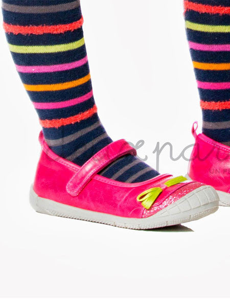 Deux Par Deux Toddler Girls Mary Jane Sneakers Cart De Mode Size 7