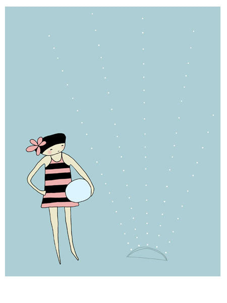 "Summer Days" Print, 8 1/2" x 11"