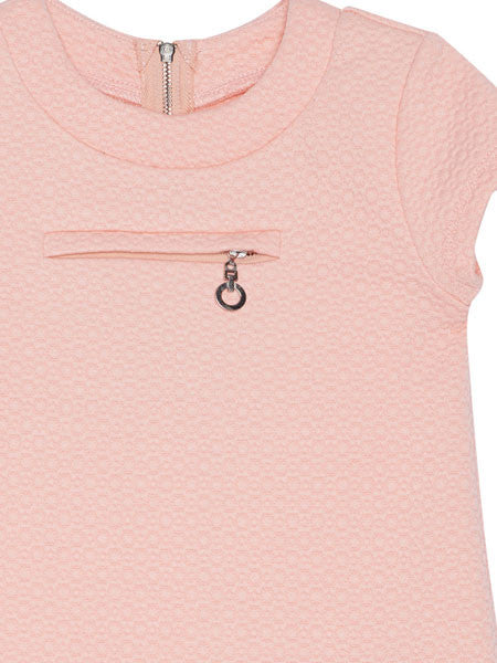 Deux Par Deux A La Une Textured Milano Dress Girls 4, 5