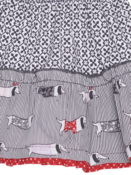 Deux Par Deux Doxie Love Jersey Dress Size 12M