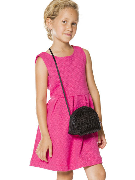 Deux Par Deux Girls Meet World Textured  Milano Dress Sizes 5, 6