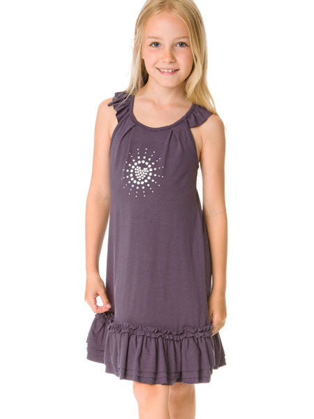 Deux Par Deux Girls Jersey Dress Size 5 Jeanne & Ronron Collection