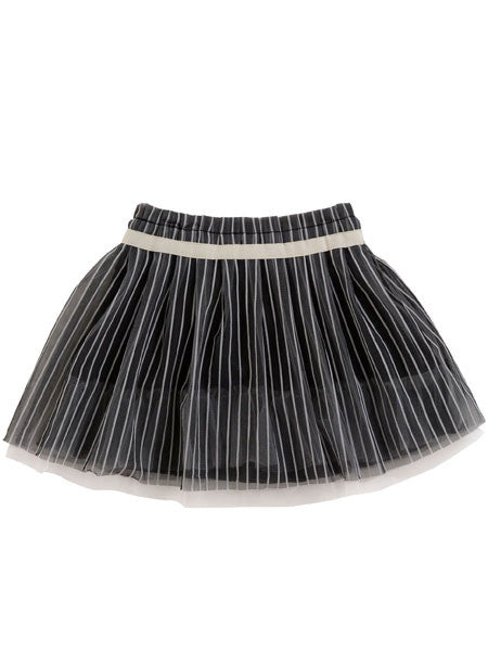 Deux Par Deux Must Have Skirt with Mesh Sizes 7, 8