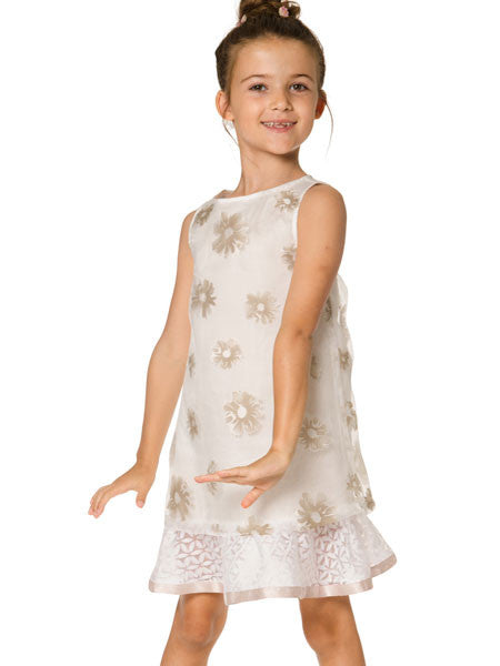 Deux Par Deux Noblesse Oblige Printed Dress Size 4