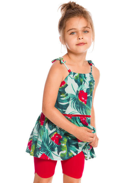 Deux Par Deux Watermelon Print Tunic & Shorts Set Sizes 5, 8