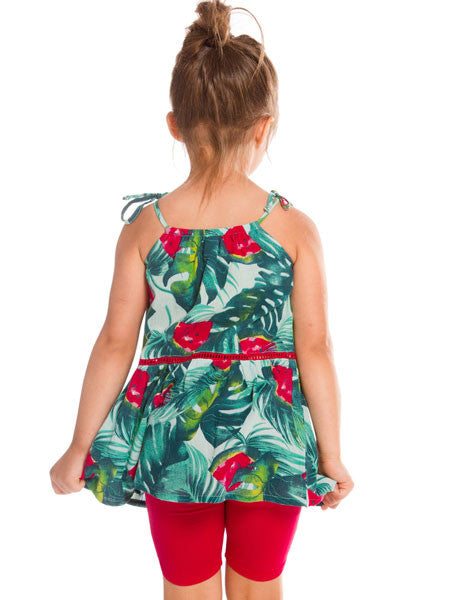 Deux Par Deux Watermelon Print Tunic & Shorts Set Sizes 5, 8
