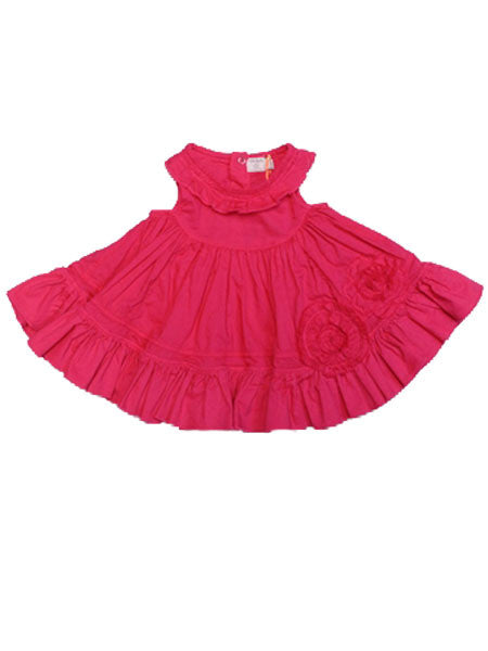 Eliane et Lena Infant Girls Fuchsia Natal Dress Size 6M