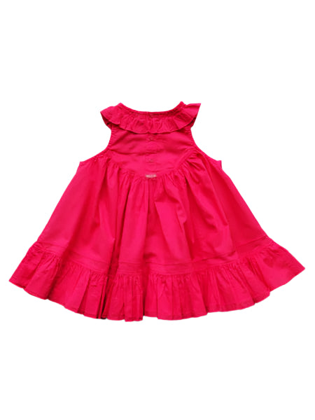 Eliane et Lena Infant Girls Fuchsia Natal Dress Size 6M