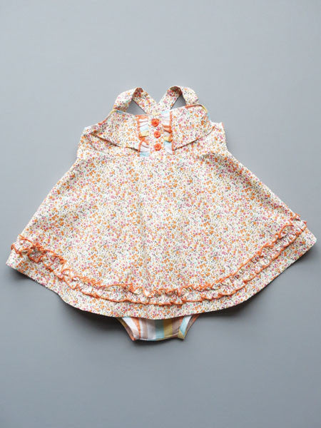 Fore N Birdie Baby Girls Floral Print Dress