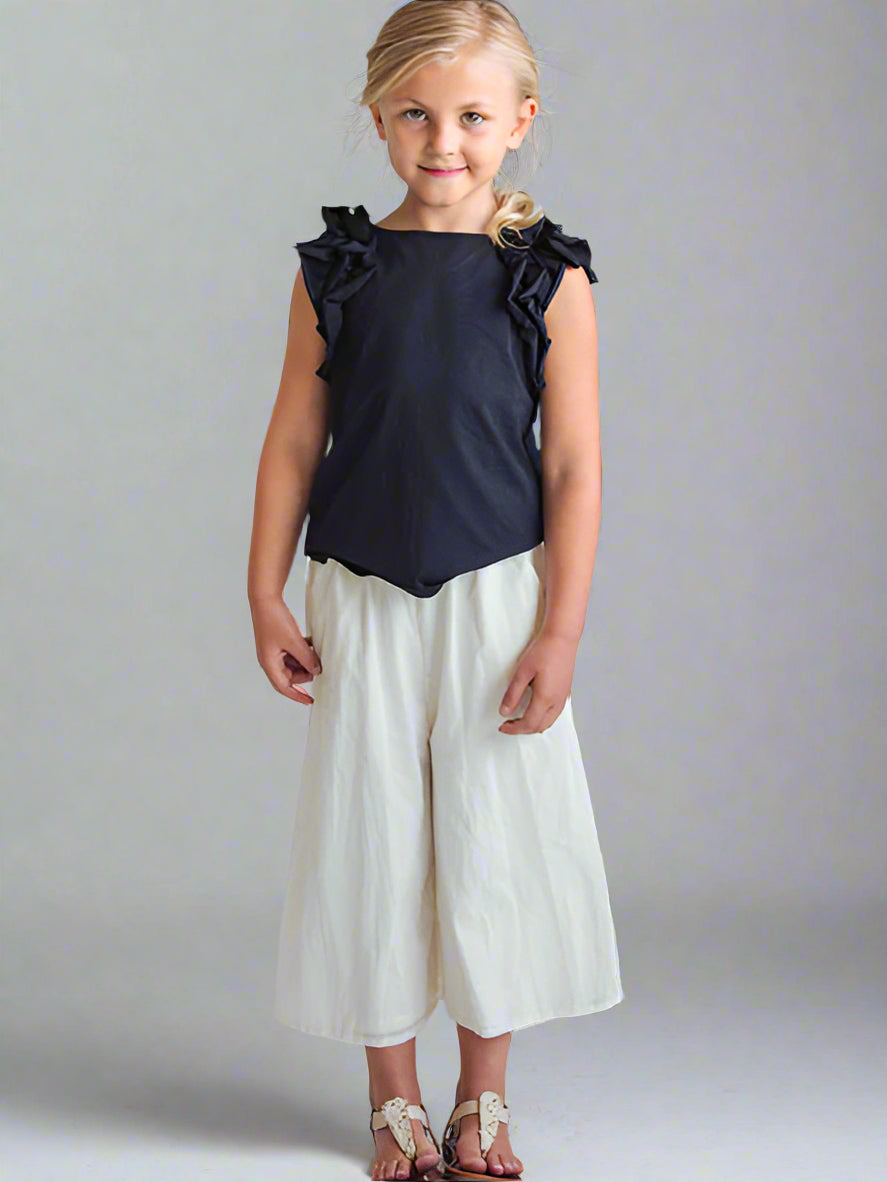 Isobella & Chloe Sunny Smile 2PC Pant Set Girls 6-12