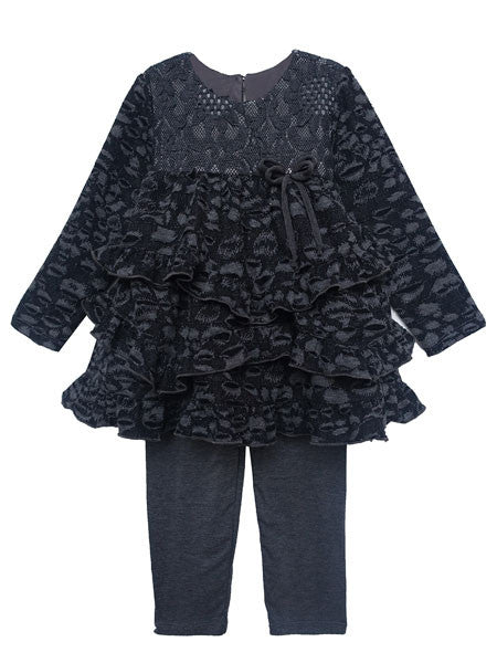 Tunic dress with leggings 2025