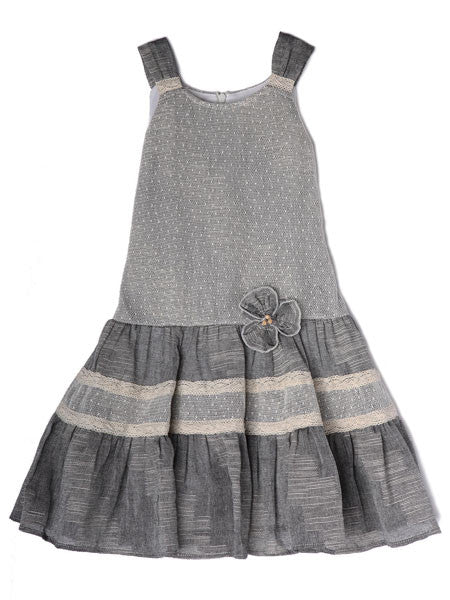 Isobella & Chloe Drop Waist Darcy Dress Girls 4, 5, 14