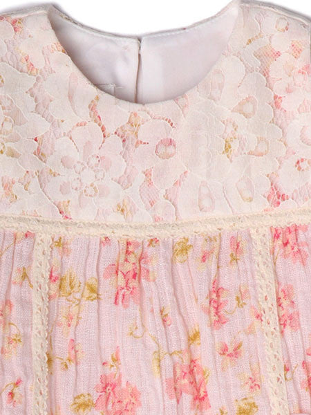 Isobella & Chloe Pretty In Pink Romper Size 3M