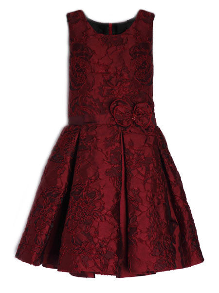 Isobella & Chloe Ruby Spice Party Dress Girls Size 7