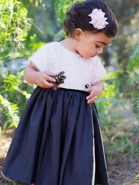 Joan Calabrese for Mon Cheri Special Occasion Dress Baby Girls