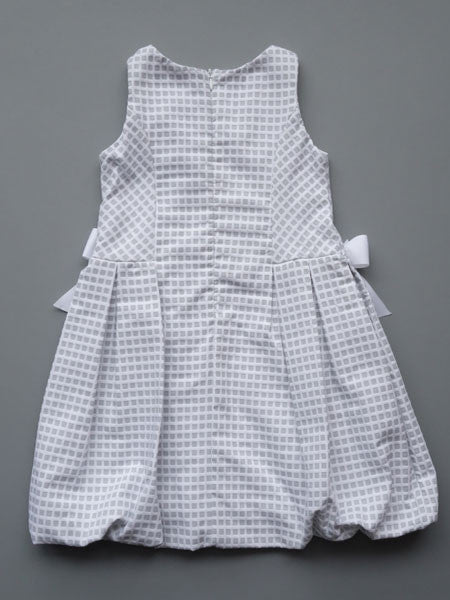 Luli & Me Little Girls Grey Pique Dress Sizes 6, 6X