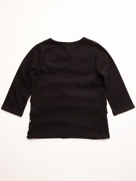 Little Handprint Julie Girls Black Top Size 8