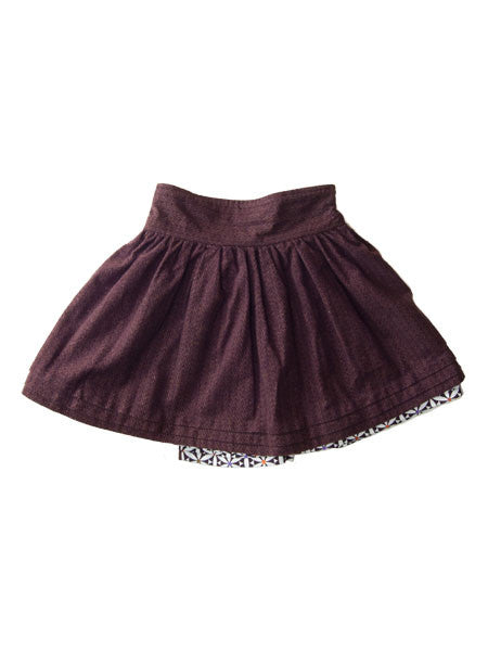 Llum Reversible Dirndl Skirt Toddler & Girls Size 4