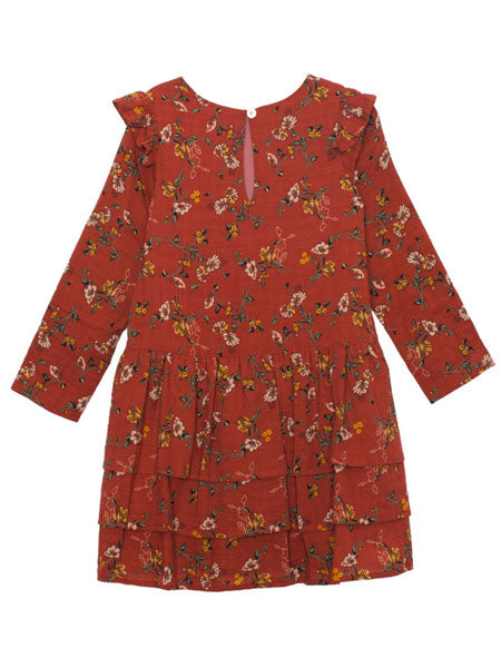 Mabel + Honey Little Lady Floral Woven Dress