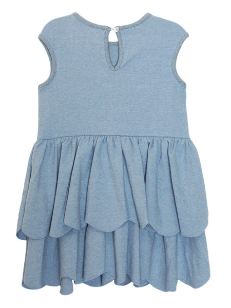 Mabel + Honey Scallop Knit Dress Sizes 2T-10