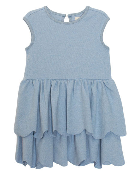 Mabel + Honey Scallop Knit Dress Sizes 2T-10