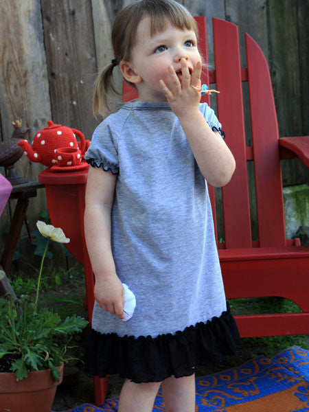 Ses Petites Mains Milly Jersey Dress Sizes 2T-8 llbd shop Exculsive