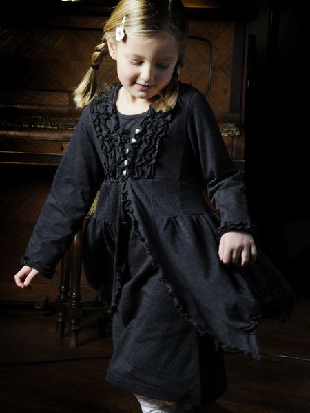 Pom Pom Soline Layered Dress Set Size 7/8