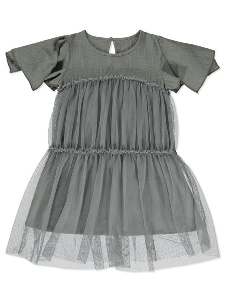 Poppet & Fox Tulle Flapper Dress Girls 4-12