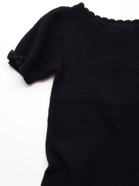 Saurette Black Sweater Dress Sizes 2-8 llbd shop Exculsive