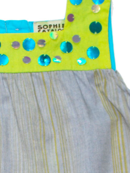 Sophie Catalou Sparkle Cotton Dress Baby, Toddler, & Girls