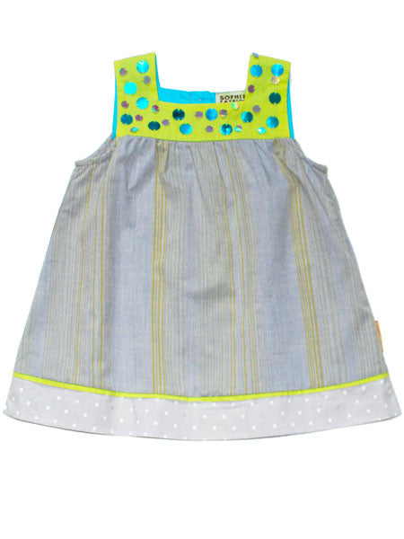 Sophie Catalou Sparkle Cotton Dress Baby, Toddler, & Girls