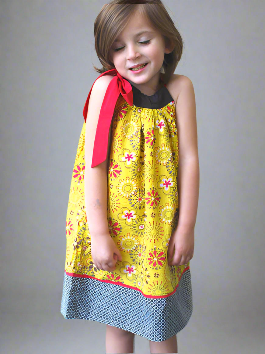 Sophie Catalou Floral Heart Print Dress Size 6