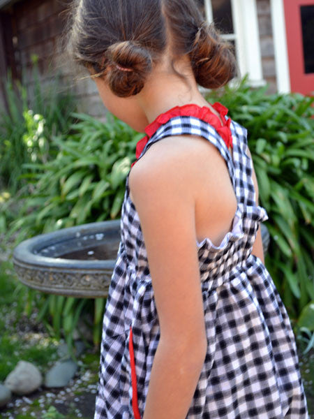 llbd Hamptons Check Dress Sizes 5-7