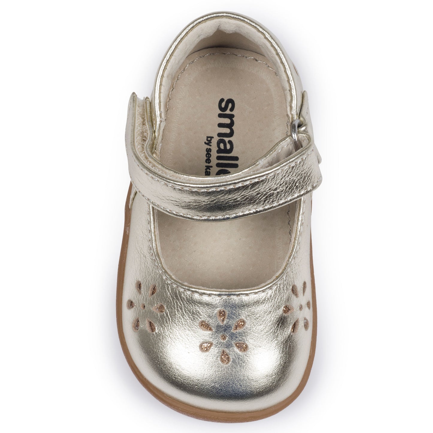 See Kai Run Ginger II Gold Toddler Girls Shoes