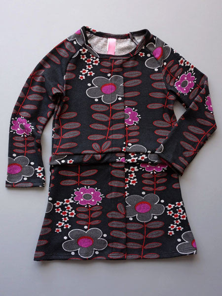 Stella Flower Print Knit Dress 2T-5