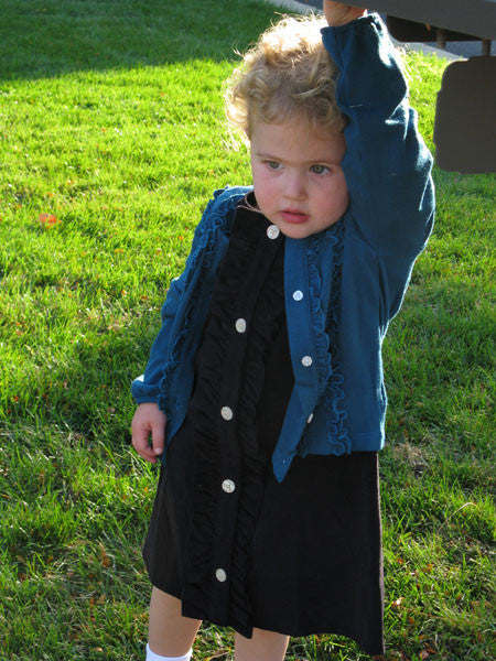 Velvet & Tweed Corduroy Ruffle Dress Baby and Toddler Girls