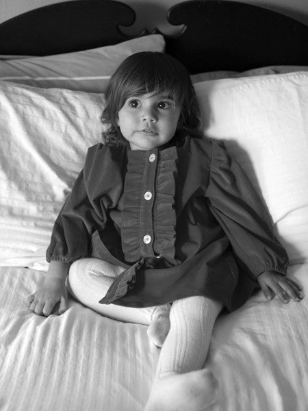 Velvet & Tweed Corduroy Ruffle Dress Baby and Toddler Girls