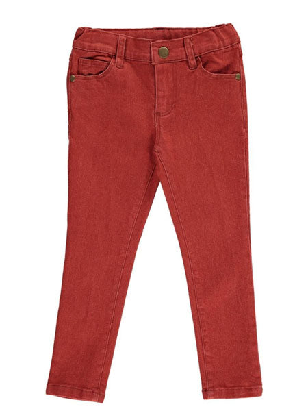 Vignette Rachel Jeans in Rust Girls 5-12